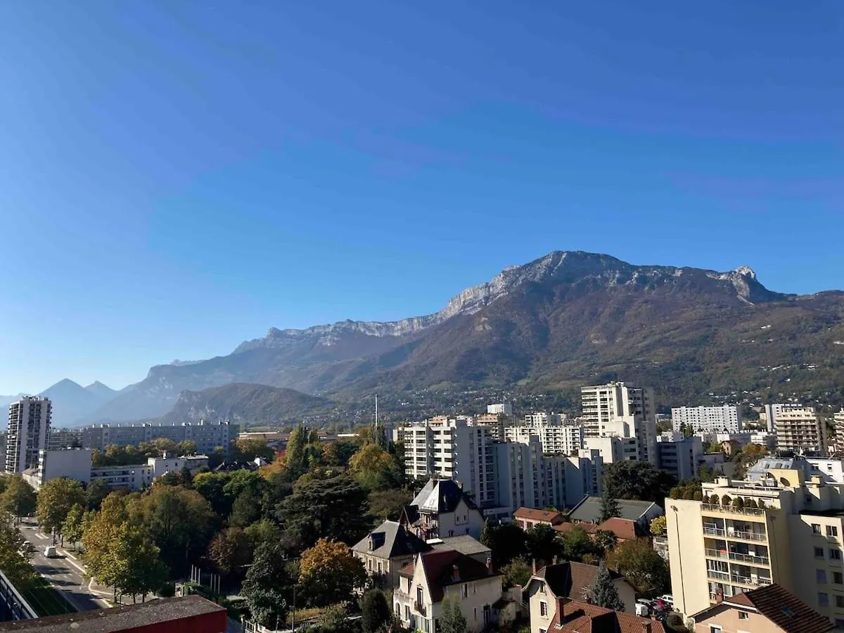 شقة غرونوبل  في 2 Terrasses Vue A 360 Sur Les Montagnes